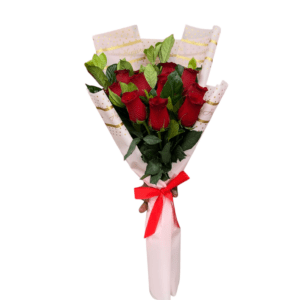 Ramo de 12 rosas rojas